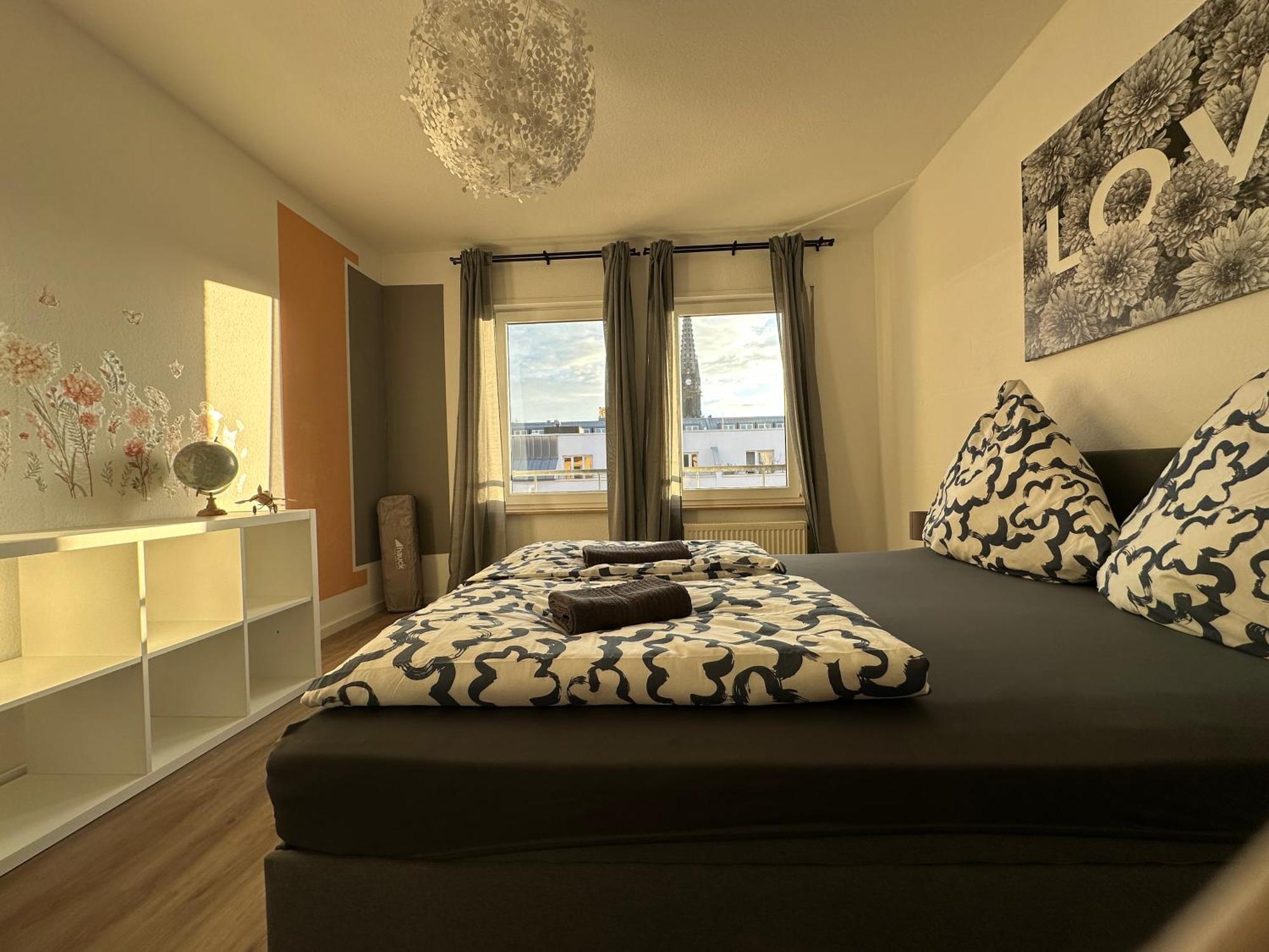 Apartment Zentrum - Blick Ueber Daecher Von Leipzig